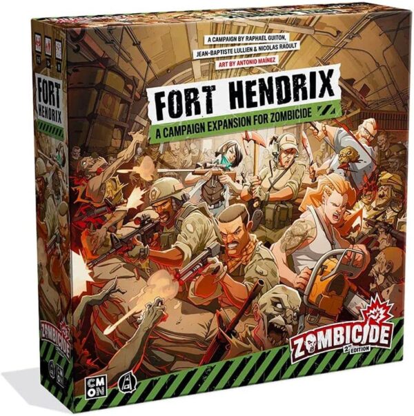71lzL9zYhNL._AC_SL1000_ Zombicide 2ª Edição: Fort Hendrix (Expansão) (13% OFF membros PRIME Selecionados)